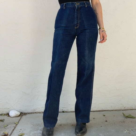 VTG 1970s High Rise Denim - Picture 5 of 16